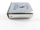 Zippo Measuring Tape 1981 AGA Safety Award National Fuel Brushed Stainless Steel Case Corporate Issue