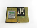 Zippo Rule Advertising Tape Measure L & A Tool & Die Inc Brushed Stainless Bradford Pa 1970s Promotional