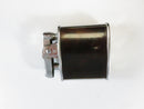 Ronson Standard Petrol Lighter Brown Enamel Chrome Vintage 1950s–1960s