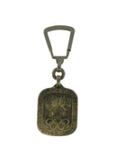OLYMPIC GRENOBLE 1968 Ets Arthus Bertrand Paris Bronze Key Fob French Winter Games Medal