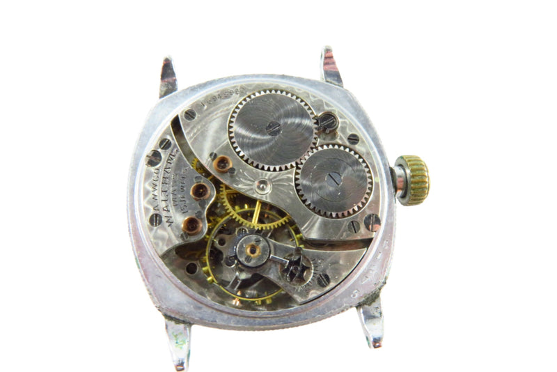 1908 Waltham Wrist Watch Model 1900 Grade 115 15J Size 0s Not Running