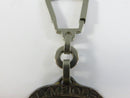 OLYMPIC GRENOBLE 1968 Ets Arthus Bertrand Paris Bronze Key Fob French Winter Games Medal