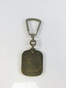 OLYMPIC GRENOBLE 1968 Ets Arthus Bertrand Paris Bronze Key Fob French Winter Games Medal