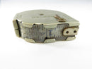 MASTER Tape Rule No. 406 Metal Measuring Tape Made in USA 1930s Patented Locking Steel Rule