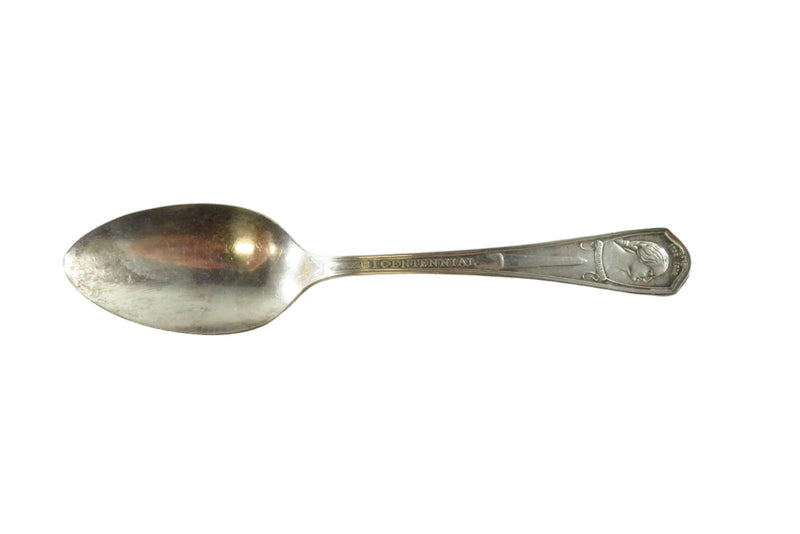 1792-1932 George Washington Bicentennial Collectible Spoon Barr's Jewelers Norf — Silver — front view