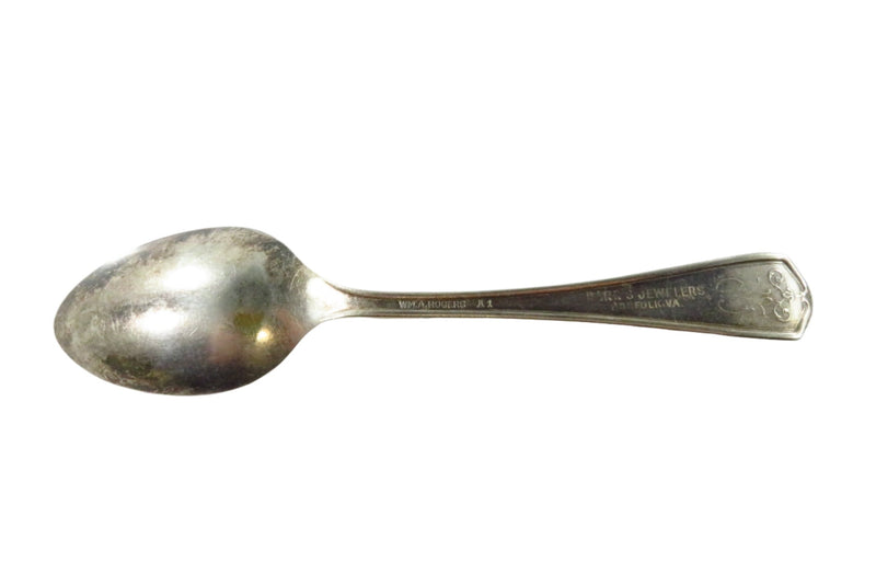 1792-1932 George Washington Bicentennial  Collectible Spoon Barr's Jewelers Norf