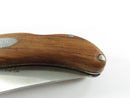 Gerber Winchester Lockback Wood Handle Folding Knife with Sheath 7-1/2" Preowned