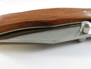 Gerber Winchester Lockback Wood Handle Folding Knife with Sheath 7-1/2" Preowned
