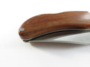 Gerber Winchester Lockback Wood Handle Folding Knife with Sheath 7-1/2" Preowned