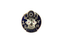 Vintage Benevolent Protective Order of Elks Enameled 15 Year Pinback — Enamel — front view