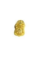 Rare Tie Tac Federal Bureau of Investigation Law Enforcement DOJ — Gold — front view