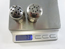 Sterling Silver Salt and Pepper Shakers Vintage Mixed Lot Keene S.C.S.Co. 1¼" Small