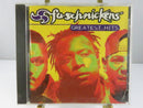 CD cover of 'Greatest Hits' by Fu Schnickens with colorful portrait design.