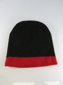 Coca-Cola Zero Football Knit Beanie Hat HitWear Black Red Embroidered Promo Cap Acrylic