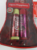 Coca-Cola Lip Smacker Open Happiness Bottle Shaped 4 Pack Lip Balm Gift Set 2015