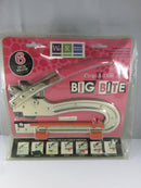 Crimp tool with pink packaging featuring the brand 'Big Bite' on a white background.