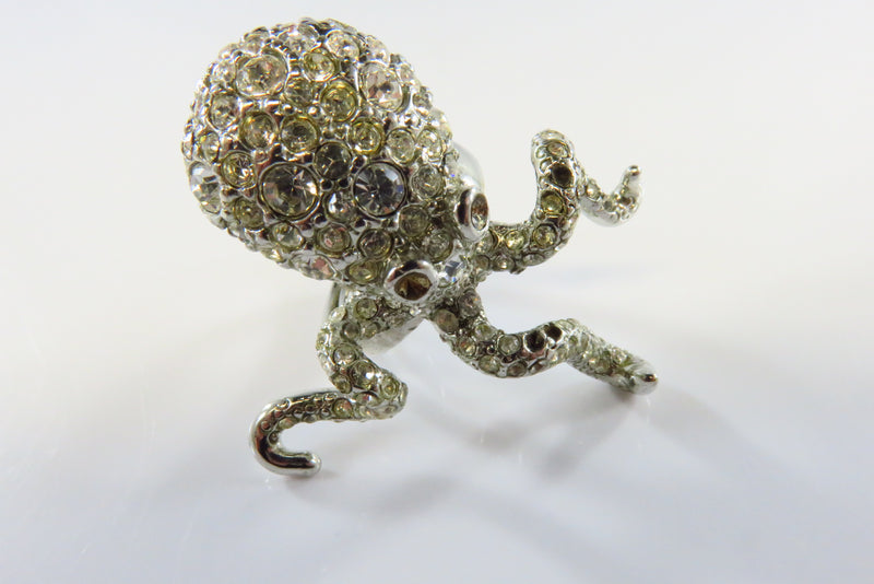 Chico's Octopus Ring Size 6 For Repair Repurpose Missing Stones