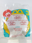 McDonald’s Disney Aladdin King of Thieves Jasmine Figurine & Building 1996 Open Package