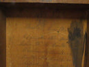 Antique Wood Keepsake Document Box With Skeleton Key Lock Storage Chest 19th Century