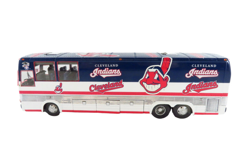 Cleveland Indians Team Bus Danbury Mint Read Description — front view