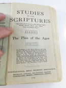 Studies in the Scriptures Series I The Plan of the Ages 1916 Watch Tower Bible & Tract Society 4,689,000 Edition