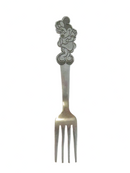 Minnie Mouse Stainless Steel Youth Fork Bonny Japan Walt Disney Productions Vintage 1960s Character Flatware