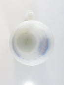 Bicentennial 1776-1976 Eagle Shield Milk Glass Coffee Mug Vintage 1976 200th Anniversary Patriotic USA