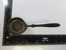 Antique National Silver Co Swivel Tea Coffee Strainer Patent 1910 Barstow Silver Plate Wood Handle