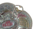 Six Flags Over Georgia Vintage Souvenir Metal Wall Plaque Plate Midway Antique Car Music Hall