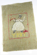 Small Completed Cheg Trey Chef Themed Needlepoint Canvas 13" x 9" product image for Just Stuff I Sell, clear front view, neutral background, original listing photo, optimized descriptive alt text, centered composition variant 3