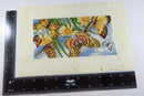 Small Completed Butterfly Needlepoint Scene 8 3/4" x 4" product image for Just Stuff I Sell, clear front view, neutral background, original listing photo, optimized descriptive alt text, centered composition variant 3