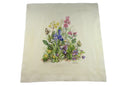 Medium Finished Needlepoint with Flower Arrangement & Butterfly C2003 product image for Just Stuff I Sell, clear front view, neutral background, original listing photo, optimized descriptive alt text, centered composition