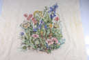 Medium Finished Needlepoint Canvas with Flower Decoration C2003 product image for Just Stuff I Sell, clear front view, neutral background, original listing photo, optimized descriptive alt text, centered composition variant 5