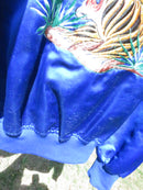 Vintage Hawaii Tiger Embroidered Sukajan Style Satin Jacket XL Korea
