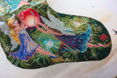 Christmas Fairies Needlepoint Stocking For Completion Approx 21" High product image for Just Stuff I Sell, clear front view, neutral background, original listing photo, optimized descriptive alt text, centered composition variant 5