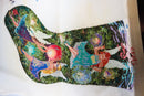 Christmas Fairies Needlepoint Stocking For Completion Approx 21" High product image for Just Stuff I Sell, clear front view, neutral background, original listing photo, optimized descriptive alt text, centered composition variant 7