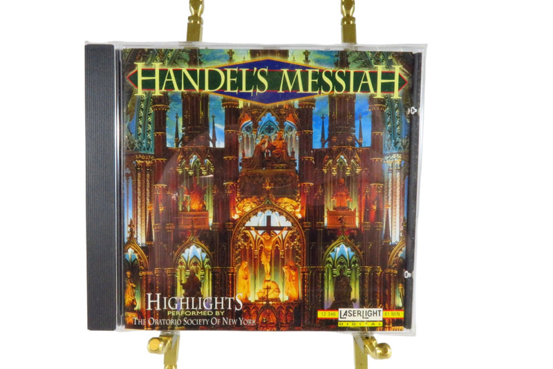 Handel's Messiah The Oratorio Society of NY Laserlight Digital 12 346 Music CD