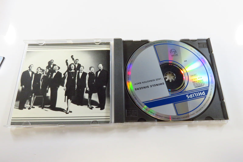Les Swingle Singers Jazz Sebastien Bach Philips W. Germany 824 703-2 Music CD