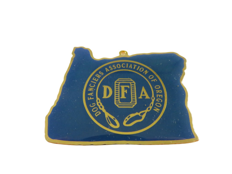 Vintage Dog Show Award Medal - Oregon State - Dog Fanciers Association of Oregon