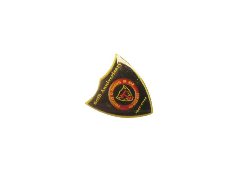 WWII POW Tribute Pin | 1942 | Shield Design | Gold Tone