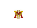 VMI Pin | Virginia Military Institute | Enamel Lapel Pin — Gold, Enamel — front view