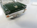 1958 Ford Fairlane Sunliner Convertible 1/32 Scale Green White Diecast Model Car Box COA