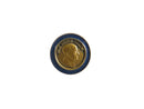 Vintage Paul Harris Fellow Rotary Club Pin | Josten | Blue Enamel — Gold, Enamel — front view