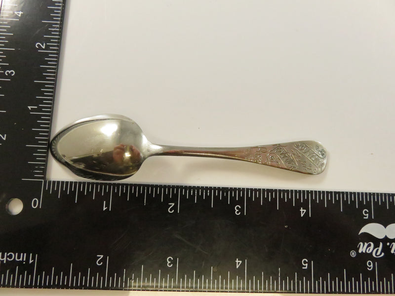 Vintage Columbian Exposition Souvenir Spoon | Machinery Hall | 1893 World's Fair