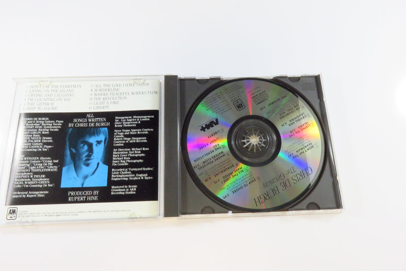 Chris De Burgh The Getaway A&M Records Japan Artwork Variation CD-4949 Music CD