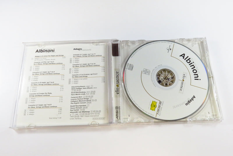 Tomaso Albinoni – Adagio & Concerti Eloquence 289 469 607-2 Music CD