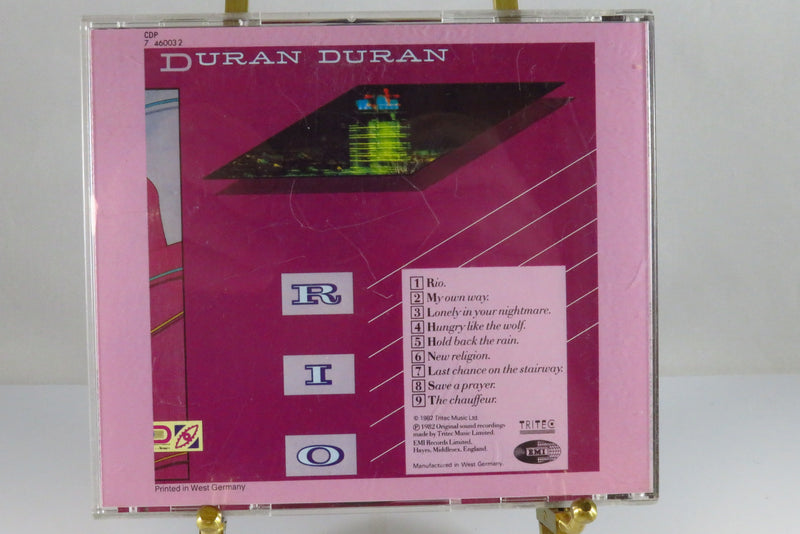 Duran Duran RIO EMI CDP 7 46003 2 West Germany Music CD