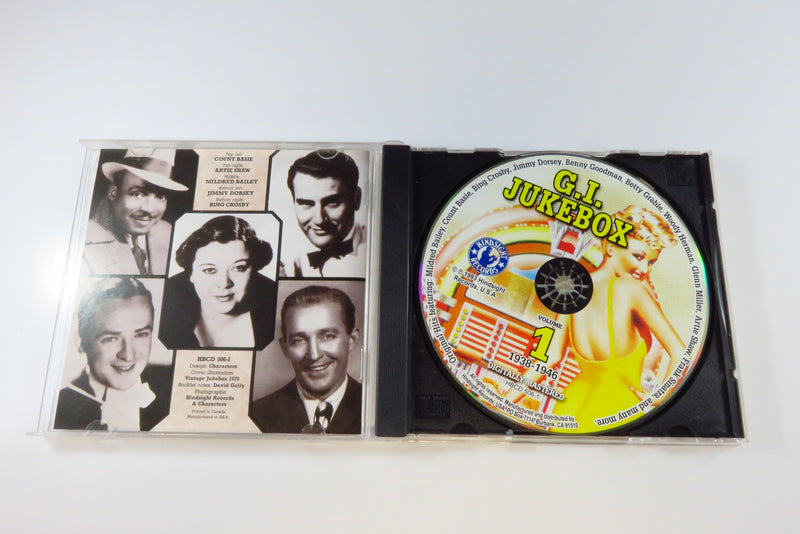 G.I. Jukebox 1938-1946 Volume 1 1993 Hindsight Records HBCD 506-1 Music CD