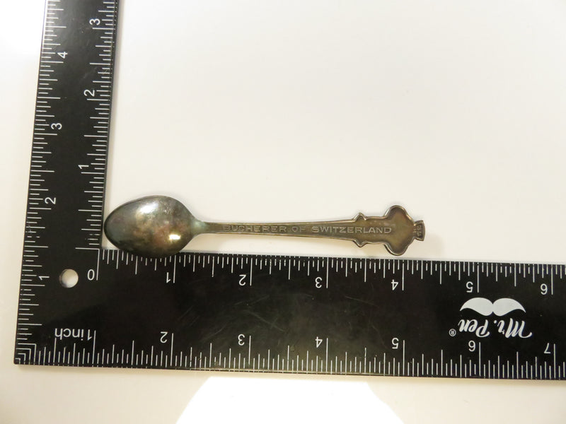 Vintage Rolex Demitasse Spoon | Bucherer Geneve | Silver Plate