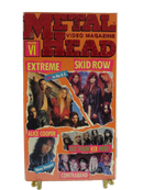 Metal Head Video Magazine Volume VI cover featuring Extreme, Skid Row, Alice Cooper, and Contraband